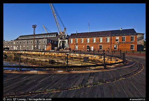 Charleston Navy Yard. Boston, Massachussets, USA