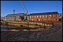 Charleston Navy Yard. Boston, Massachussets, USA (color)