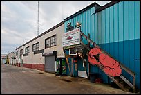 Lobster company building. Portland, Maine, USA ( color)