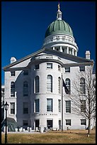 Maine State House. Augusta, Maine, USA (color)