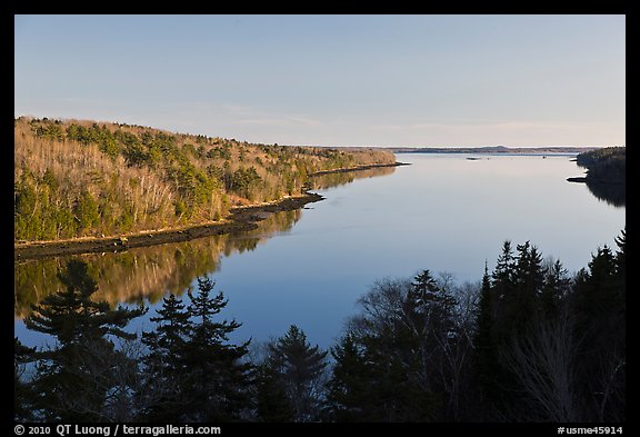 Penobscot River. Maine, USA