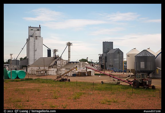 Fertilizer plant, Bowman. North Dakota, USA