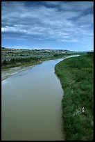 Little Missouri River. North Dakota, USA ( color)