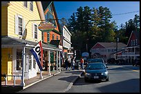 Street, North Woodstock. New Hampshire, USA ( color)