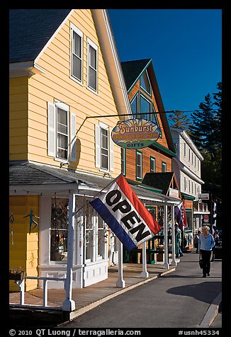 Stores, North Woodstock. New Hampshire, USA