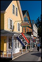 Stores, North Woodstock. New Hampshire, USA ( color)