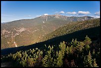 Forests and mountains, Franconia Notch State Park, White Mountain National Forest. New Hampshire, USA
