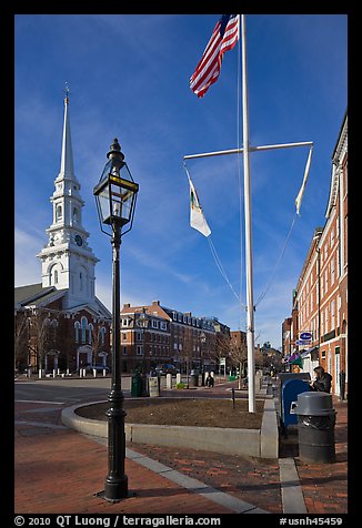 Market Square. Portsmouth, New Hampshire, USA
