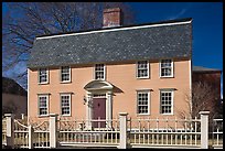 Oracle House, 1702, one of the oldest in New England. Portsmouth, New Hampshire, USA