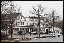 Commercial center. Walpole, New Hampshire, USA (color)