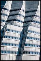 Curves evoking sails in IAC building. NYC, New York, USA (color)