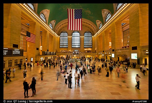 Main Concourse, Grand Central Terminal. NYC, New York, USA