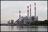 Power Station, Queens. NYC, New York, USA (color)