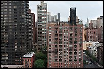 High rise buildings, Manhattan. NYC, New York, USA