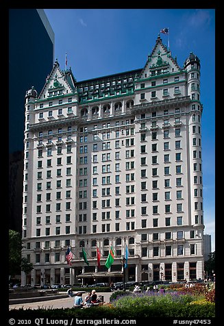 Plaza Hotel. NYC, New York, USA (color)