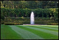 Fountain, Conservatory Garden. NYC, New York, USA ( color)