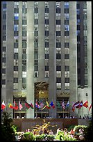 Rockefeller Center. NYC, New York, USA (color)