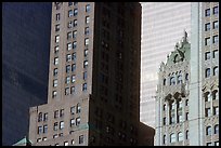 Vintage skycraper. NYC, New York, USA (color)