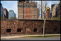 Castle Clinton in Battery Park, Castle Clinton National Monument. NYC, New York, USA ( color)