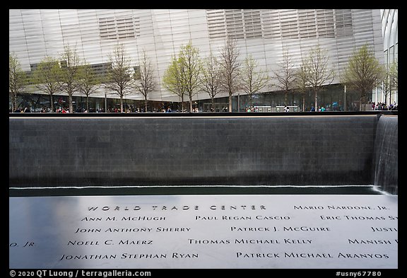 9/11 Memorial and Museum. NYC, New York, USA (color)