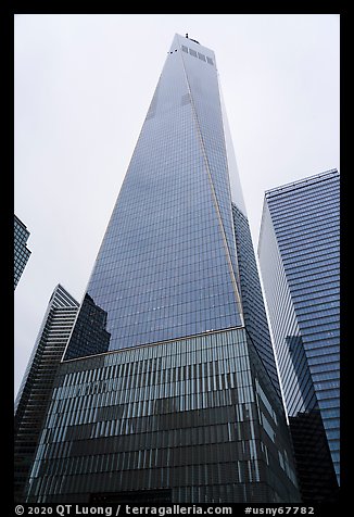 Freedom Tower from the base. NYC, New York, USA