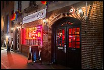Stonewall Inn at night. NYC, New York, USA ( color)