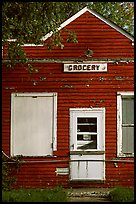 Old grocery. Wisconsin, USA (color)