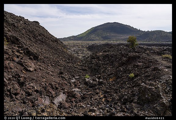Broken Top flanks and Big Cinder Butte. Craters of the Moon National Monument and Preserve, Idaho, USA