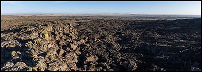 Pilar Butte. Craters of the Moon National Monument and Preserve, Idaho, USA (Panoramic color)