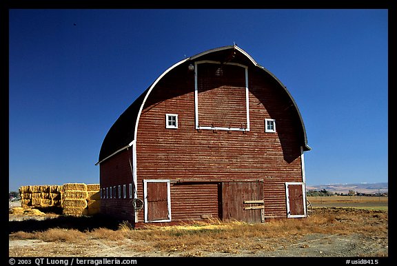 Red Barn. Idaho, USA