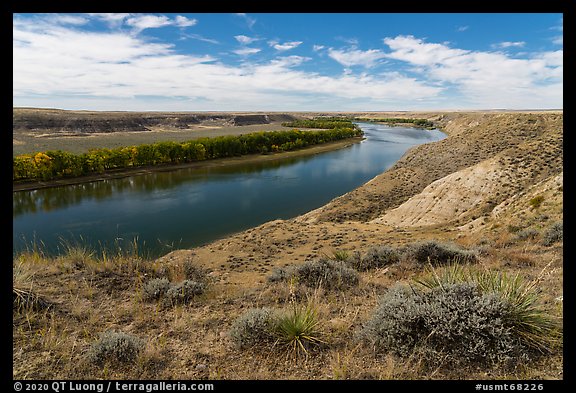 Little Sandy Scenic and Access Easement. Upper Missouri River Breaks National Monument, Montana, USA (color)