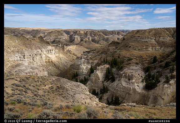 Valley of the Walls. Upper Missouri River Breaks National Monument, Montana, USA (color)