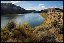 River near Dark Butte. Upper Missouri River Breaks National Monument, Montana, USA ( color)