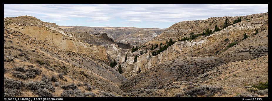 Valley of the Walls. Upper Missouri River Breaks National Monument, Montana, USA (color)