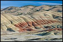 Painted hills. John Day Fossils Bed National Monument, Oregon, USA