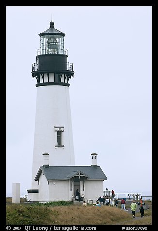 Yaquina Head Lighthouse. Newport, Oregon, USA