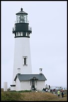 Yaquina Head Lighthouse. Newport, Oregon, USA (color)