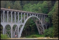 Highway 1 bridge,  Heceta Head. Oregon, USA