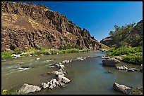 Riverside hot springs. Oregon, USA (color)