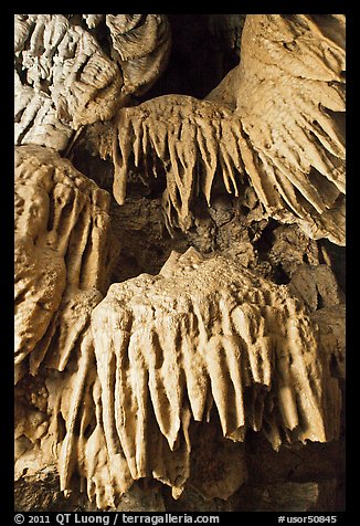 Stalactites, Oregon Caves National Monument. Oregon, USA