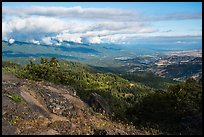 View from Hobart Bluff. Cascade Siskiyou National Monument, Oregon, USA ( color)