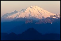 Mt Baker at sunrise. Washington ( color)