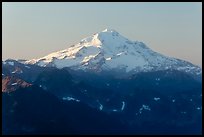 Glacier Peak, early morning. Washington ( color)