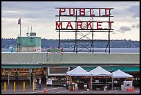 Pike Place Market. Seattle, Washington (color)
