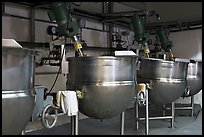 Food boilers, Liberty Orchards factory, Cashmere. Washington