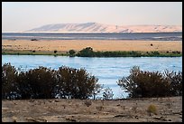 Columbia River and Rattlesnake Mountains, Wahluke Unit, Hanford Reach National Monument. Washington ( color)