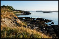 Cattle Point coastline with Lopez Island, San Juan Islands National Monument. Washington ( color)