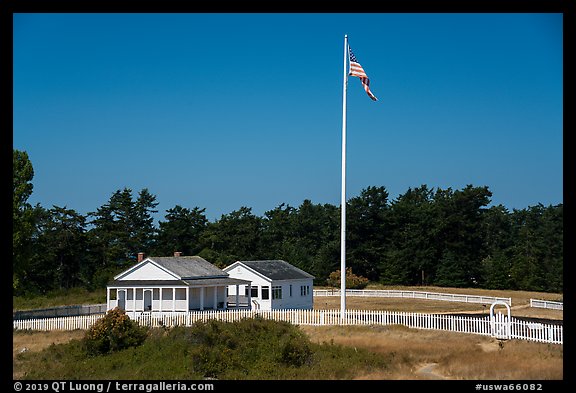 American Camp, San Juan Island National Historical Park. Washington (color)