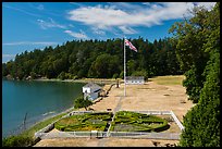 British Camp, San Juan Island National Historical Park, San Juan Island. Washington ( color)