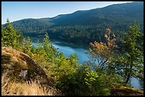 Cascade Lake, Moran State Park. Washington ( color)
